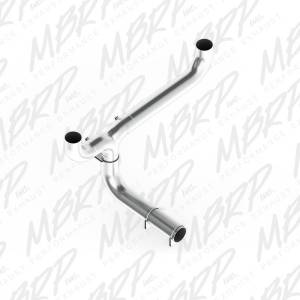 MBRP - MBRP Universal Full size Pickup T pipe AL - UT6001 - Image 2