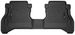 Husky Liners - Husky Liners 20-21 Jeep Gladiator Crew Cab WeatherBeater 2nd Seat Black Floor Liners - 14881 - Image 1