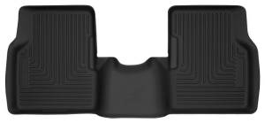 Husky Liners 17-18 Jeep Compass X-Act Contour Black Second Row Floor Liners - 52901