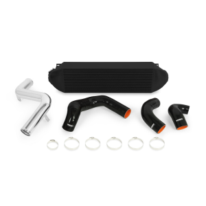 Mishimoto - Mishimoto 2013+ Ford Focus ST Black Intercooler w/ Polished Pipes - MMINT-FOST-13KPBK - Image 4