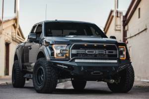 Addictive Desert Designs - Addictive Desert Designs 17-18 Ford F-150 Raptor HoneyBadger Front Bumper w/ Winch Mount F117382860103 - Image 4