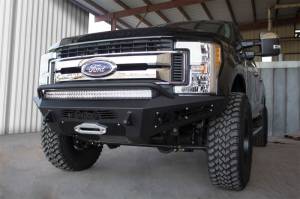 Addictive Desert Designs - Addictive Desert Designs 17-18 Ford F-250 HoneyBadger Front Bumper w/ Winch Mount F167382840103 - Image 5