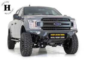 Addictive Desert Designs - Addictive Desert Designs 18-20 Ford F-150 Bomber Front Bumper w/ Dual 20IN LED Mounts F180012140103 - Image 3