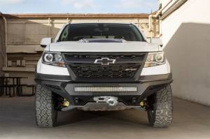 Addictive Desert Designs - Addictive Desert Designs 17-18 Chevy Colorado Stealth Fighter Front Bumper w/ Winch Mount F371202740103 - Image 7