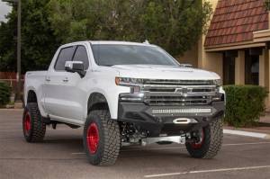 Addictive Desert Designs - Addictive Desert Designs 2019 Chevrolet Silverado 1500 SF Front Bumper w/ Winch Mount&Sensor Cutout F441423030103 - Image 2
