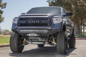 Addictive Desert Designs - Addictive Desert Designs 2014+ Toyota Tundra Stealth Fighter Front Bumper w/Winch Mount & Sensors F741422860103 - Image 2