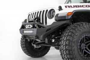 Addictive Desert Designs - Addictive Desert Designs 2020 Jeep Gladiator JT Stealth Fighter Front Bump w/ Top Hoop & Winch Mount F961692080103 - Image 4