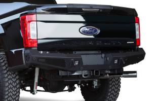 Addictive Desert Designs - Addictive Desert Designs 17-18 Ford F-250 HoneyBadger Rear Bumper w/ Backup Sensor Cutouts R167301280103 - Image 3