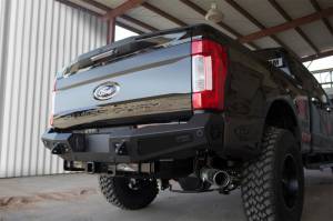 Addictive Desert Designs - Addictive Desert Designs 17-18 Ford F-250 HoneyBadger Rear Bumper w/ Backup Sensor Cutouts R167301280103 - Image 6