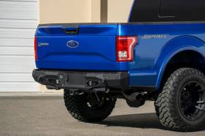 Addictive Desert Designs 15-18 Ford F-150 Stealth Fighter Rear Bumper w/ Backup Sensor Cutout R181231280103