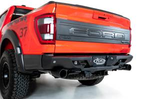 Addictive Desert Designs 2022+ Ford Raptor Stealth Fighter R Bumper w/ 2 Cube Lights - Hammer Black R210081090103