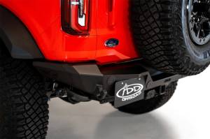 Addictive Desert Designs - Addictive Desert Designs 2021+ Ford Bronco Rock Fighter Rear Bumper - Hammer Black R23012NA01NA - Image 5