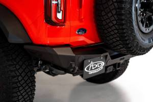 Addictive Desert Designs - Addictive Desert Designs 2021+ Ford Bronco Rock Fighter Rear Bumper - Hammer Black R23012NA01NA - Image 9
