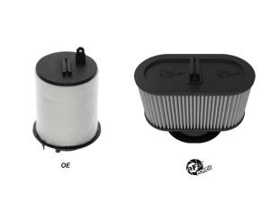 aFe - aFe 08-15 Audi R8 V8 4.2L MagnumFLOW Pro DRY S Air Filter 10-10408DM - Image 4