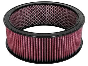 aFe MagnumFLOW Air Filters Round Racing P5R A/F RR P5R 14OD x 12ID x 5H E/M (Blk/Red) 18-11416