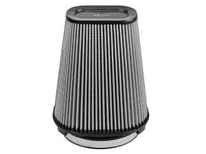 aFe MagnumFLOW Pro Dry S Air Filter (7.5x5.5in) F x (9x7in) B x (5.75x3.75in) T (Carbon) x 10in H 21-90110-CF