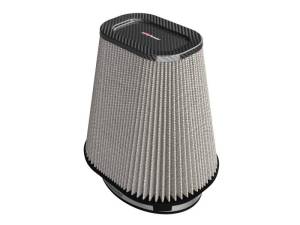 aFe Track Series Intake Pro DRY S Air Filter (7-1/2 x5-1/2)IN F x(9-1/4 x7-1/4)IN B x(6 x4)IN T x9IN 27-90204D