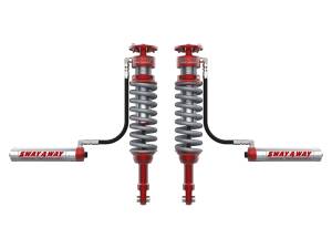 aFe - aFe 17-19 Ford F-150 Raptor Sway-A-Way 3.0 Front Coilover Kit w/ Remote Reservoirs and Comp Adj 301-5000-02-CA - Image 1