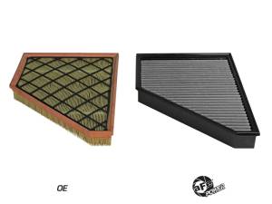 aFe - aFe 17-23 GMC Acadia V6 3.6L / 17-24 Cadillac XT5 V6 3.6L Magnum FLOW Pro DRY S Air Filter 31-10297 - Image 4