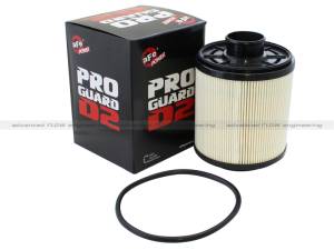 aFe - aFe ProGuard D2 Fluid Filters Fuel F/F FUEL Ford Diesel Trucks 11-16 V8-6.7L (td) 44-FF014E - Image 1