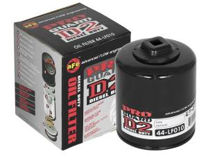 aFe - aFe Pro GUARD D2 Oil Filter 00-14 GM Gas Trucks V6 4.3L (4 Pack) 44-LF010-MB - Image 2