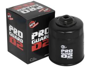 aFe - aFe ProGuard D2 Oil Filter w/ 3/8in Ratchet Drive to Remove Filter 07-11 Jeep Wrangler JK V6-3.8L 44-LF014 - Image 1