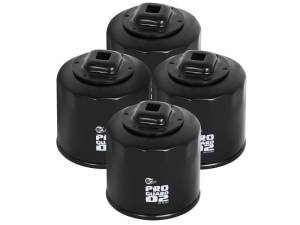 aFe - aFe Pro GUARD D2 Oil Filter 02-17 Nissan Cars L4/ 04-17 Subaru Cars H4 (4 Pack) 44-LF017-MB - Image 1