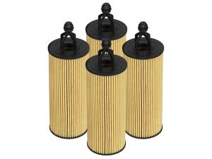 aFe - aFe Pro GUARD HD Oil Filter 2018+ Jeep Wrangler (JL) V6 3.6L (4 Pack) 44-LF039-MB - Image 1