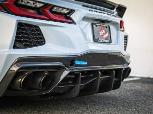 aFe - aFe CONTROL Rear Tow Hook Chevrolet Corvette (C8) 20-25 V8-6.2L- Blue 450-401015-L - Image 3