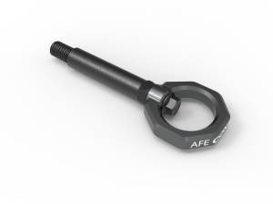 aFe - aFe Control Rear Tow Hook Grey BMW F-Chassis 2/3/4/M 450-502002-G - Image 1