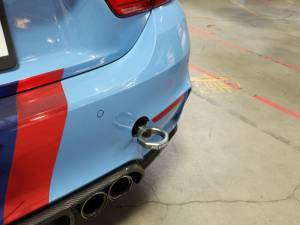 aFe - aFe Control Rear Tow Hook Grey BMW F-Chassis 2/3/4/M 450-502002-G - Image 3