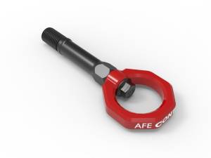 aFe - aFe CONTROL Front Tow Hook Nissan Z 23-25 V6-3.0LRed 450-712001-R - Image 1