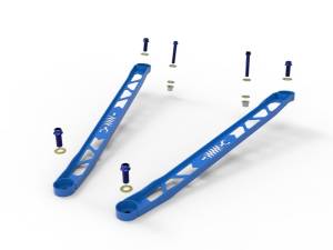 aFe - aFe CONTROL 304 Stainless Steel Front Suspension Strut Brace Blue - Toyota GR Supra (A90) 20-21 450-721003-L - Image 4