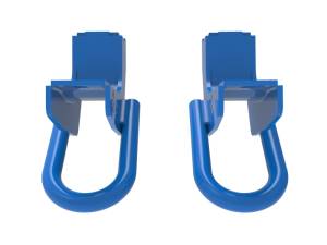 aFe - aFe Toyota Tundra 2022 V6-3.5L (tt) Front Tow Hook Blue 450-72T001-L - Image 4