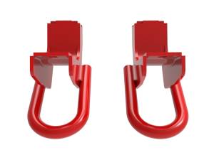 aFe - aFe Front Tow Hook Red 2022 Toyota Tundra 3.5L V6 450-72T001-R - Image 4