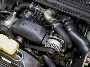 aFe - aFe Bladerunner Intercoolers I/C Tube 3in Hot/Cold Ford F-250/F-350 99-03 V8-7.3L - Black 46-20094-B - Image 3