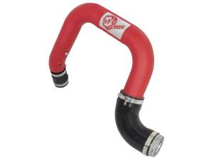 aFe - aFe BladeRunner 2.5in Red IC Tube Hot Side w/ Coupling & Clamp Kit 2016 GM Colorado/Canyon 2.8L 46-20268-R - Image 1