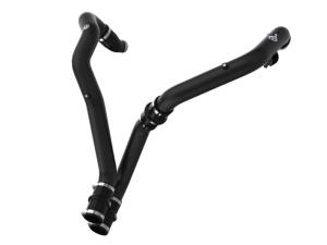 aFe - aFe Bladerunner Intercooler Tubes Hot Side 2.5in 17-20 Ford F-150 Raptor V6 3.5L(tt) 46-20298-B - Image 1