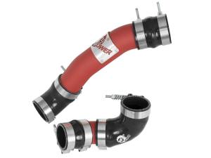 aFe - aFe Bladerunner Intercooler Tube Hot/Cold - Red 2017 Honda Civic Type R L4-2.0L (t) 46-20324-R - Image 2