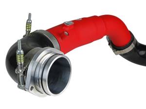 aFe - aFe 2020 Toyota Supra 3.0L 3in Red Intercooler Tube - Hot 46-20398-R - Image 11