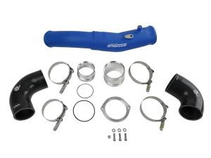 aFe - aFe 20-21 BMW Z4 M40i (G29) L6-3.0L (t) B58 BladeRunner 2-1/2in to 3in Hot-Side Charge Pipe - Blue 46-20408-L - Image 2