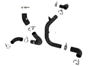 aFe - aFe BladeRunner 15-20 VW GTI (MKVII) L4-2.0L (t) Aluminum Hot and Cold Charge Pipe Kit Black 46-20414-B - Image 5
