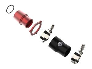 aFe - aFe BladeRunner 15-20 VW GTI Turbo Muffler Delete for OE Charge Pipe - Red 46-20416-R - Image 4