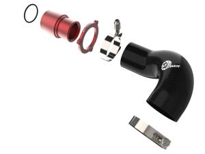aFe - aFe 15-19 VW GTI Turbocharger Inlet Pipe - Red 46-20417-R - Image 4