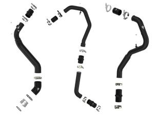 aFe - aFe Bladerunner Intercoolers I/C Tubes Hot/Cold 2021+ Ford F-150 V6-2.7L (tt) - Black 46-20474-B - Image 5