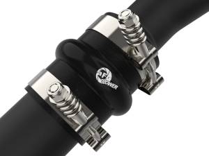 aFe - aFe Bladerunner Intercooler Hot Charge Pipe Black 2-2.5in 2021+ Ford F-150 V6-2.7L (tt) 46-20478-B - Image 3