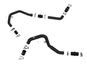 aFe - aFe Bladerunner Intercooler Hot Charge Pipe Black 2-2.5in 2021+ Ford F-150 V6-2.7L (tt) 46-20478-B - Image 4