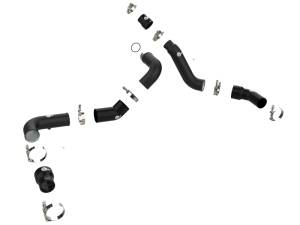 aFe - aFe 16-19 RAM 1500 V6 3.0L (TD) BladeRunner 3in Aluminum Hot & Cold Charge Pipe Kit - Black 46-20494-B - Image 7