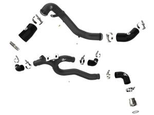 aFe - AFE 18-22 Kia Stinger V6-3.3L BladeRunner Alum Hot/Cold Charge Pipe Kit Black 46-20504-B - Image 7