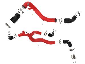 aFe - AFE 18-21 Kia Stinger V6-3.3L BladeRunner Alum Hot/Cold Charge Pipe Kit Red 46-20504-R - Image 7